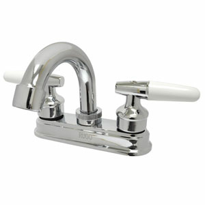 Rugo Mezcladora para Lavabo de Baño 24-PB, 4", 25 kg/cm², Cromo