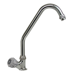 Rugo Monomando para Cocina 7-F, 1/6", 1 kg/cm², Cromo