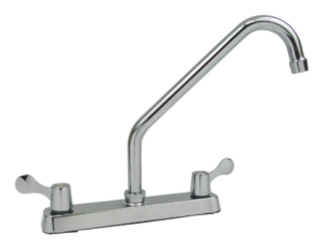 Rugo Llave Mezcladora para Cocina 8-PP, 8”, 0.25 kg/cm², Cromo