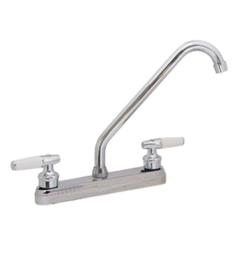 Rugo Llave Mezcladora para Cocina 8-P, 8”, 0.25 kg/cm², Cromo