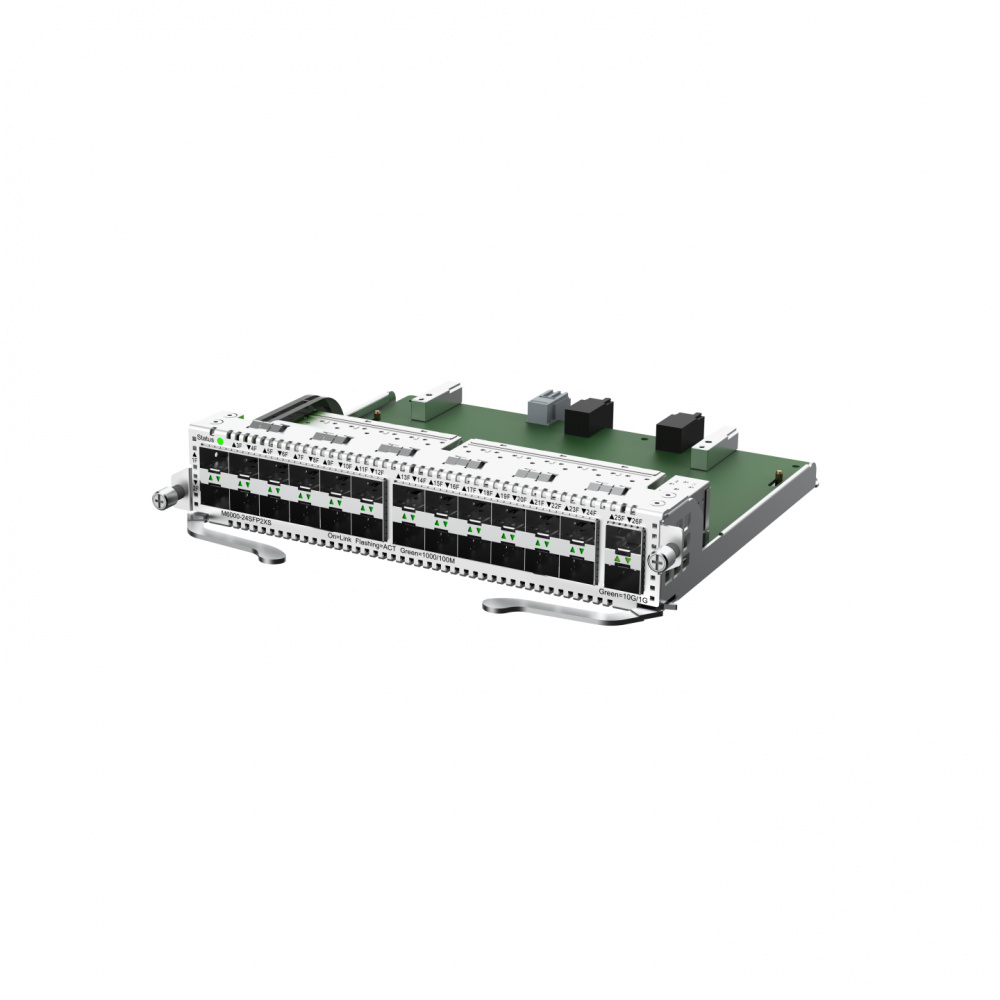 Ruijie Tarjeta de Red M6000-24SFP2XS, 24 Puertos SFP, 2 Puertos SFP+