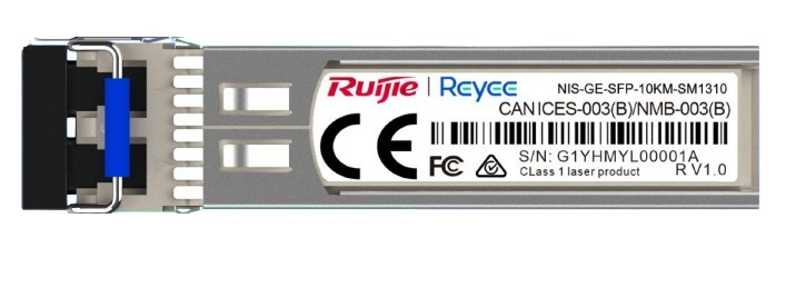Ruijie Módulo Transceptor NIS-GE-SFP-10KM-SM1310 SFP, LC, 1.000Mbit/s, 10km, 1310nm