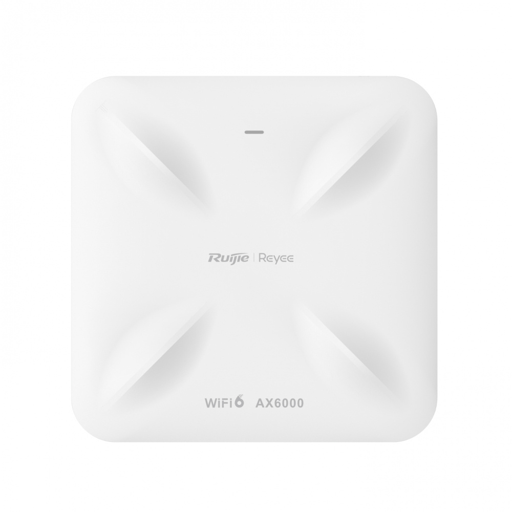 Access Point Ruijie de Banda Dual RG-RAP6260(H)-D, 5950 Mbit/s, 2x RJ-45, 2.4/5GHz, 8 Antenas Internas de 4 dBi ― No incluye Adaptador de Energía