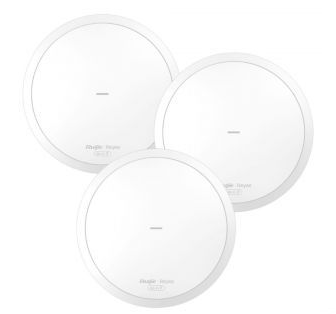Access Point Ruijie RG-RAP72, 3570Mbit/s, 1 x RJ-45, 2.4/5GHz, 5 Antenas Internas, 3 Piezas