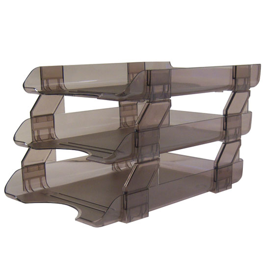 Sablon Charola de 3 Niveles 2536 HU, Tamaño Carta, Acrílico