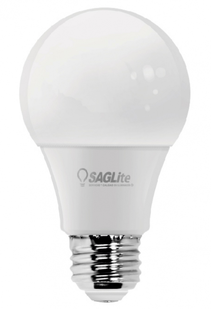 Saglite Foco LED S00167, Luz Ajustable, Base E26, 9W, 770 Lúmenes, Blanco, Ahorro de 90%