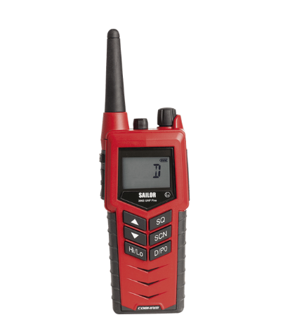 Sailor Radio, Portátil de 2 Vías 3965, 16 Canales, 400 - 470 MHz