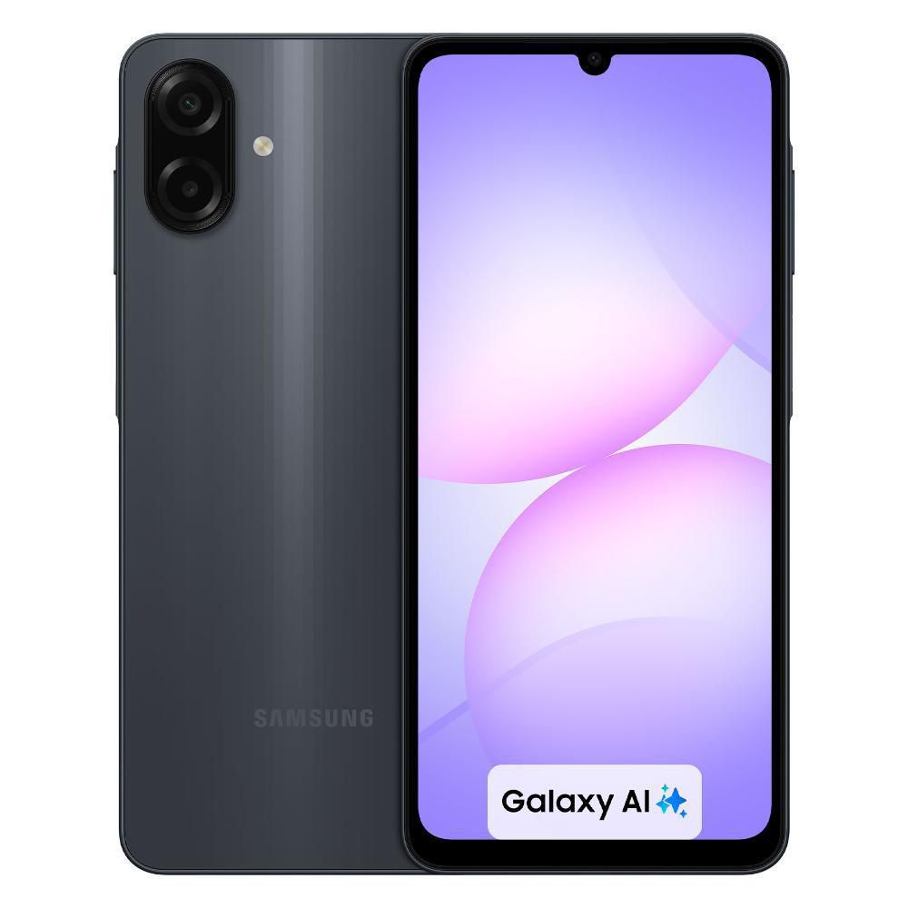 Samsung Galaxy A07 6.7", 128GB, 4GB RAM, Negro