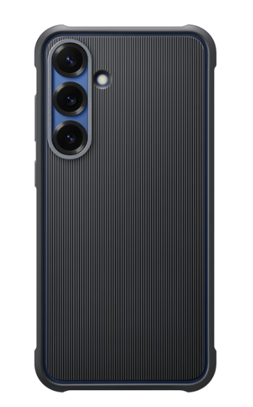 Samsung Funda Rugged Case para Galaxy S25+, Resistente a Golpes, Negro