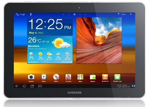 Tablet Samsung Galaxy Tab 10.1'', 16GB, 1280 x 800 Pixeles, Android, WLAN, Bluetooth, Negro/Blanco