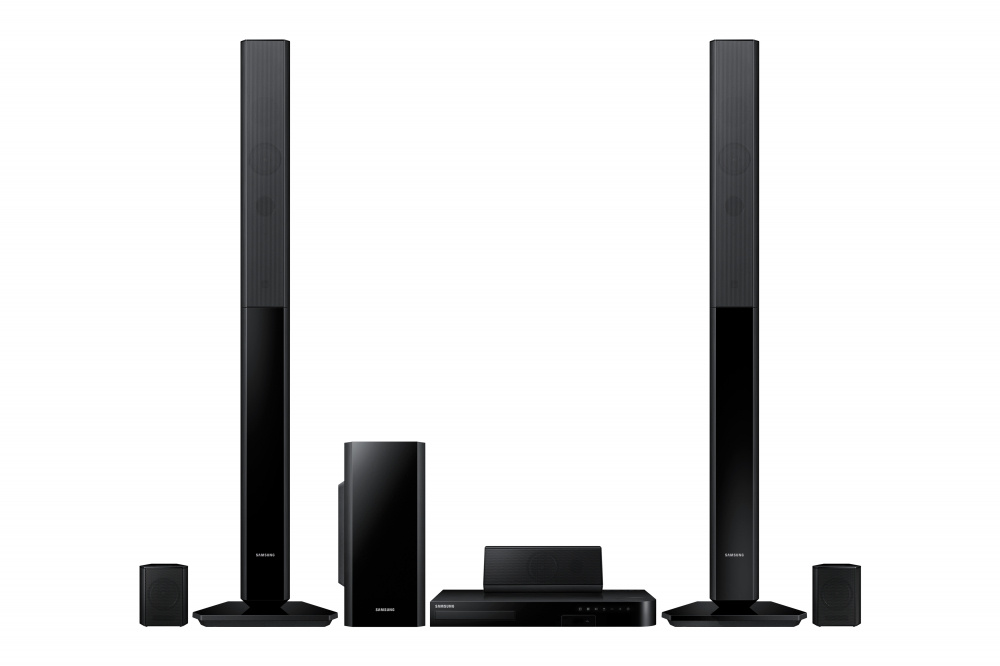 Samsung Home Theater HT-H5530K, 5.1, 1000W RMS, HDMI, Blu-Ray Player Incluido