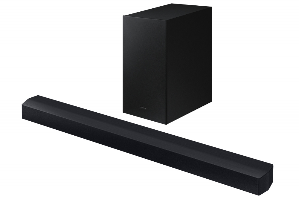 Samsung Barra de Sonido con Subwoofer HW-C450/ZX, Bluetooth, Alámbrico, 2.1 Canales, 300W RMS 