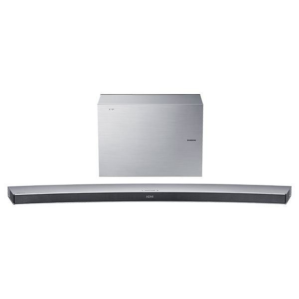 Samsung HW-J7501R Barra de Sonido Curva, Bluetooth, Inalámbrico, 4.1, 320W RMS, Plata