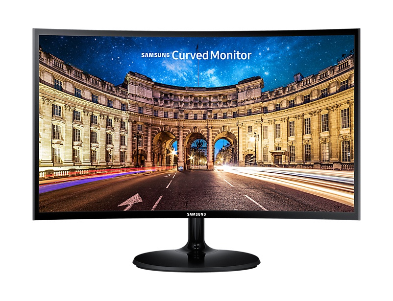 Monitor Curvo Samsung LC24F390FHL LED 23.5", 1920x1080 Full HD, FreeSync, 75Hz, HDMI, Negro 