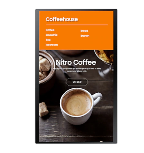 Samsung Kiosko Smart Signage 24", ARM Cortex A72 1.70GHz, 8GB, Tizen 4.0 - No Incluye Base