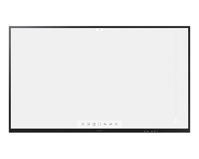 Samsung FLIP V.3 WM75A Pantalla Interactiva 75", 4K Ultra HD, Negro