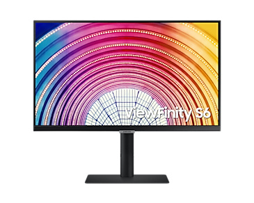 Monitor Samsung LS24A600NWLXZX LCD 24", Quad HD, FreeSync, 75Hz, HDMI, Negro