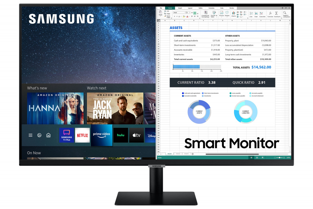 Monitor Samsung LS27AM500NLXZX LCD 27", 1920x1080 Full HD, 60Hz, HDMI, Bocinas Integradas, Negro 