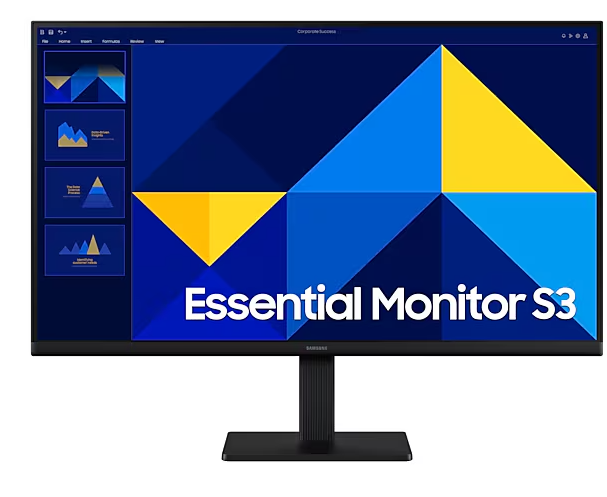 Monitor Samsung S3 LCD 27", 1920x1080 Full HD, G-Sync/FreeSync, 100Hz, HDMI, Negro 