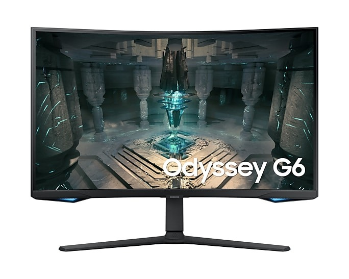 Monitor Gamer Curvo Samsung Odyssey G6 LED 32", 2560x1440, FreeSync, 240Hz, HDMI/DisplayPort, Bocinas Integradas, Negro