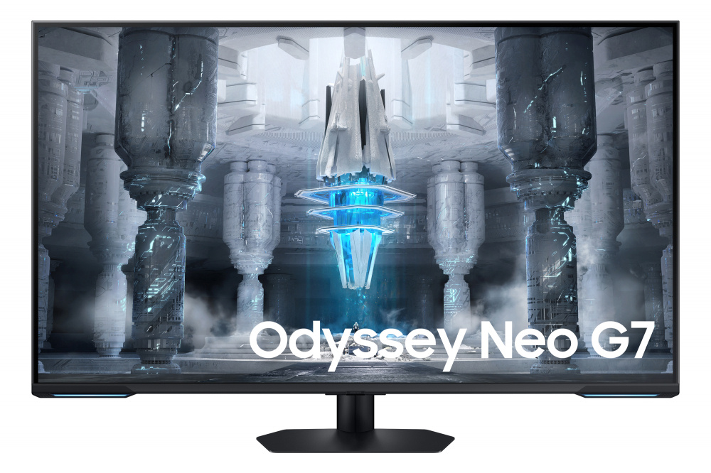 Monitor Gamer Samsung Odyssey Neo G7 G70NC LED 43", 3840x2160 4K Ultra HD, FreeSync, 144Hz, HDMI/DisplayPort, Bocinas Integradas, Blanco 