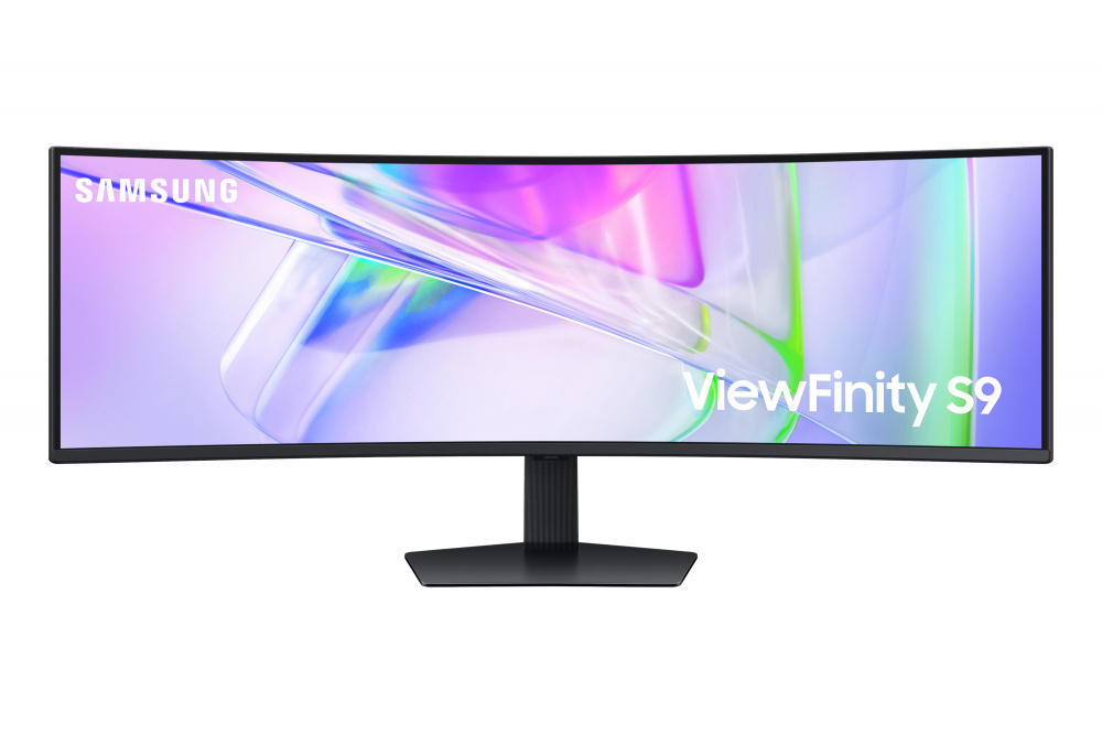 Monitor Curvo Samsung ViewFinity S9 LCD 49", 5120x1440, 120Hz, HDMI/DisplayPort, Bocinas Integradas, Negro