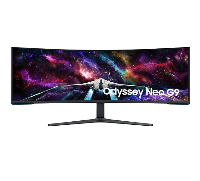 Monitor Gamer Curvo Samsung Odyssey Neo G9 LED 57", 7680x2160, FreeSync, 240Hz, HDMI, Negro/Blanco 