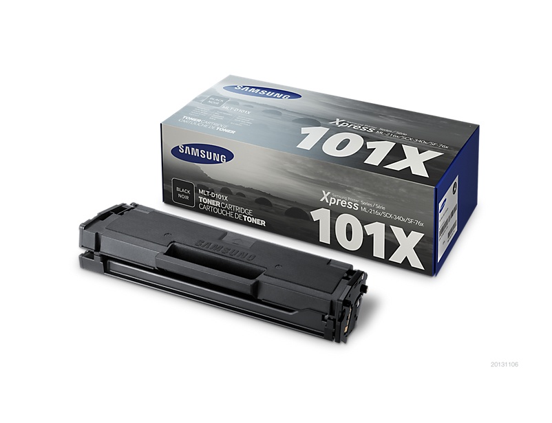 Tóner Samsung MLT-D101X Negro, 700 Páginas