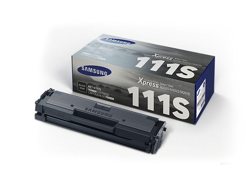 Tóner Samsung MLT-D111S Negro, 1000 Páginas
