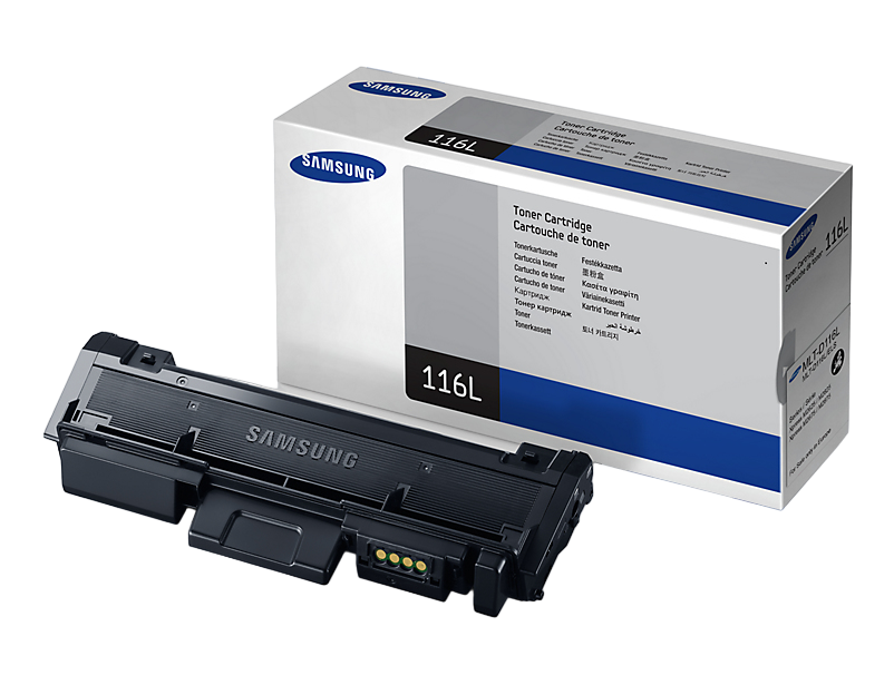 Tóner Samsung MLT-D116L Negro, 3.000 Páginas 