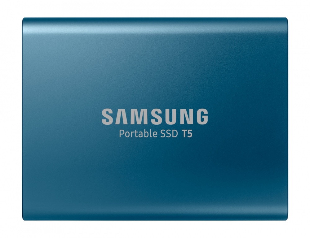 SSD Externo Samsung T5, 500GB, USB-C, Azul