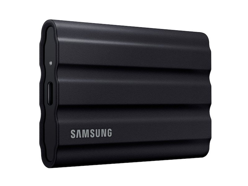 SSD Externo Samsung T7 Shield, 4TB, USB-C, Negro 