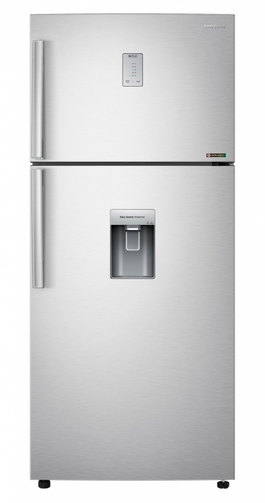 Samsung Refrigerador RT53H6631SL, 19 Pies Cúbicos, Dispensador Agua, Plata