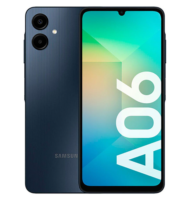 Samsung Galaxy A06 6.7" Dual SIM, 64GB, 4GB RAM, Negro