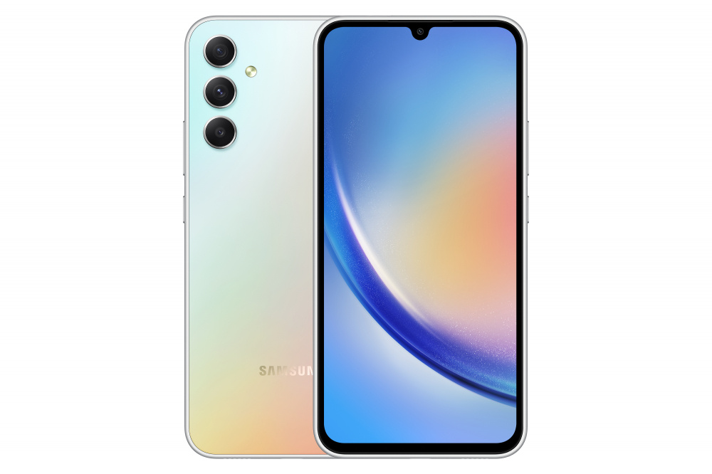 Samsung Galaxy A34 5G 6.6" Dual SIM, 128GB, 6GB RAM, Plata