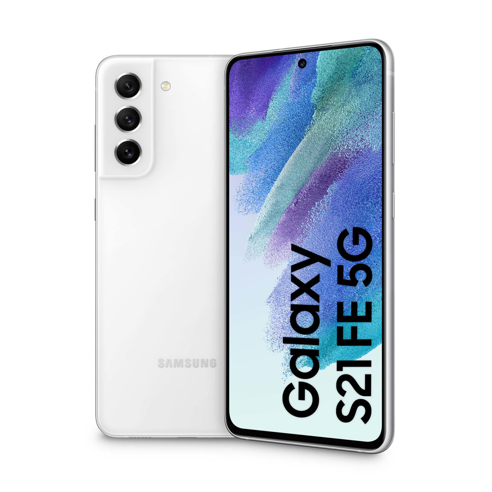 Samsung Galaxy S21 FE 6.4", 128GB, 6GB RAM, Blanco