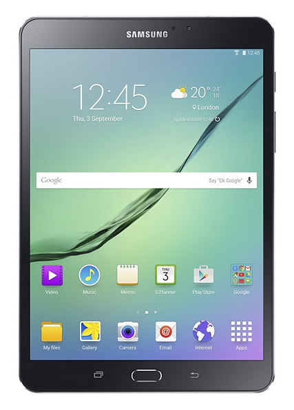 Tablet Samsung Galaxy Tab S2 8'', 32GB, 2048 x 1536 Pixeles, Android 6.0, Bluetooth 4.1, Negro