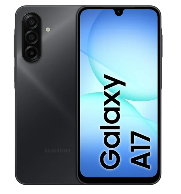 Samsung Galaxy A17 6.7" Dual SIM, 128GB, 4GB RAM, Negro
