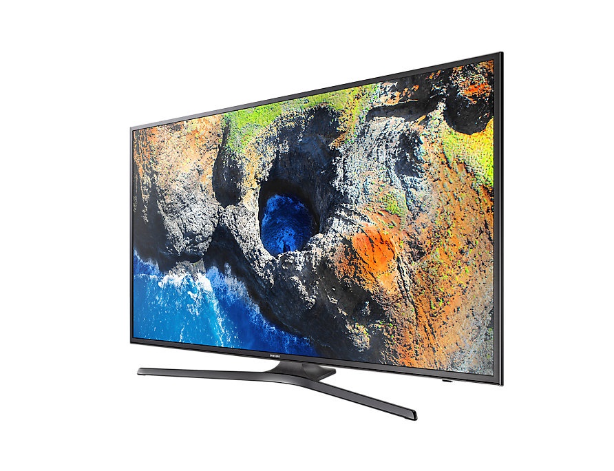 Samsung Smart TV LED MU6103 50 4K Negro UN50MU6103FXZX Cyberpuerta mx