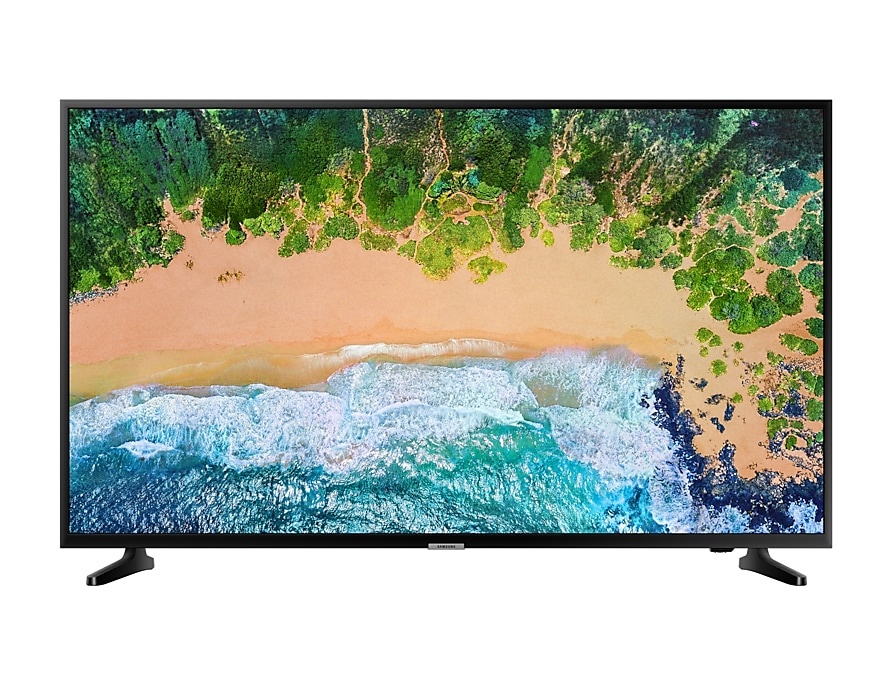 Samsung Smart TV LED NU7090 55", 4K Ultra HD, Negro