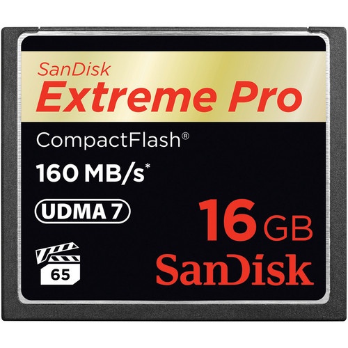 Memoria Flash SanDisk Extreme Pro, 16GB CompactFlash