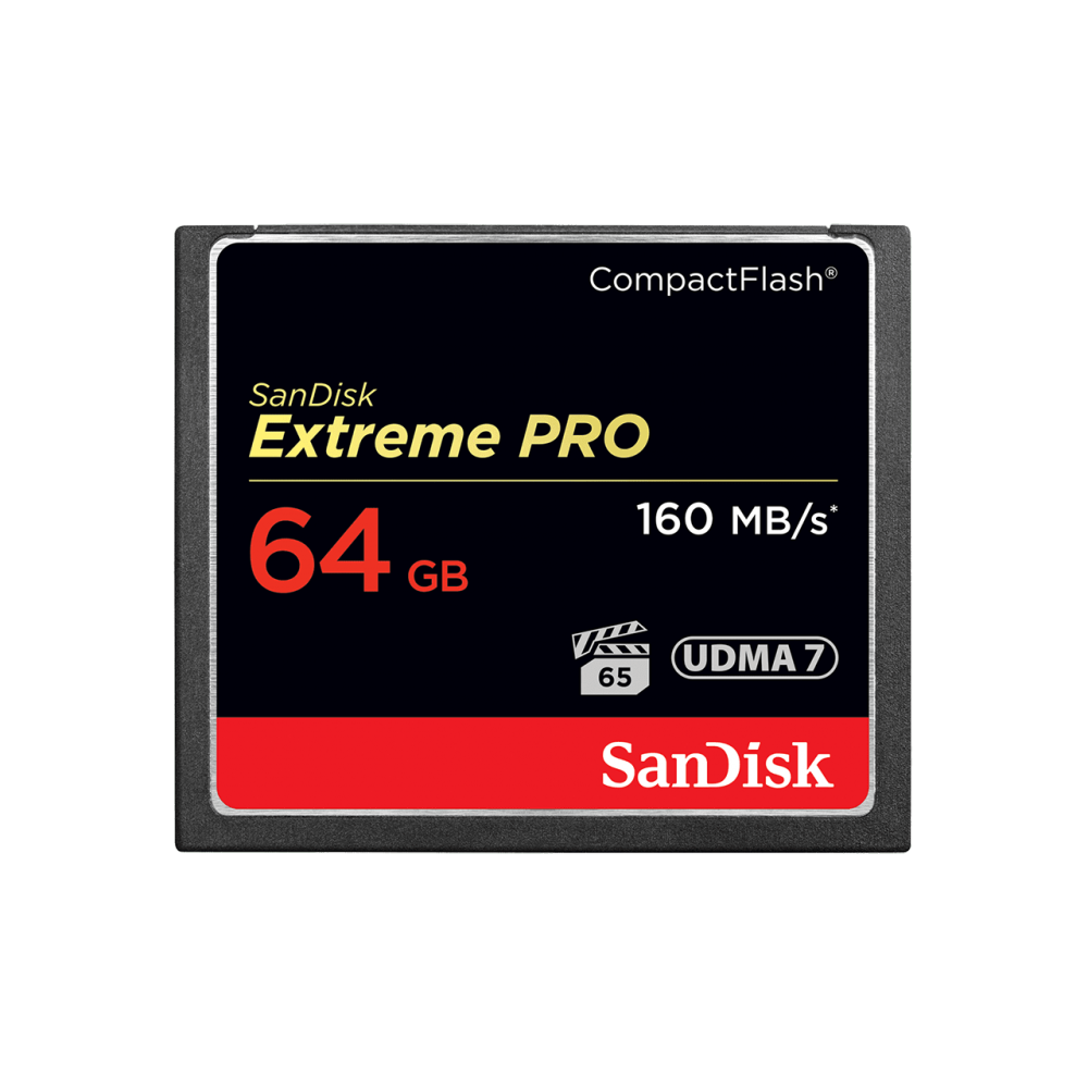 Memoria Flash SanDisk Extreme PRO, 64GB CompactFlash