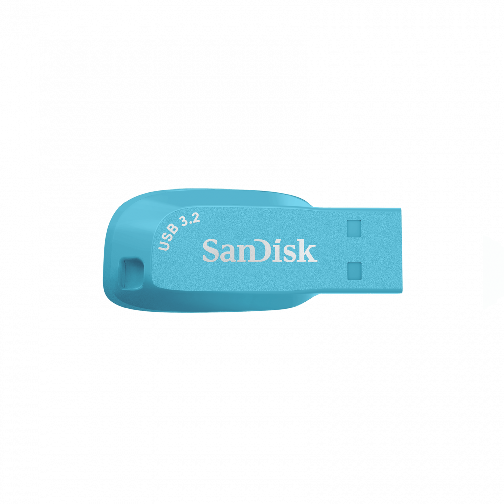 Memoria USB SanDisk Ultra Shift, 32GB, USB 3.0, Azul Turquesa