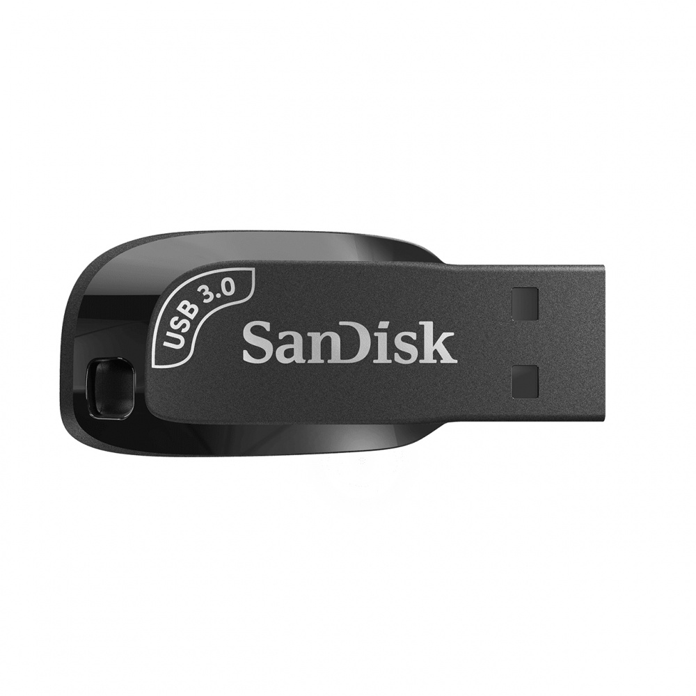 Memoria USB SanDisk Ultra Shift, 64GB, USB-A 3.0, Lectura 100MB/s, Negro