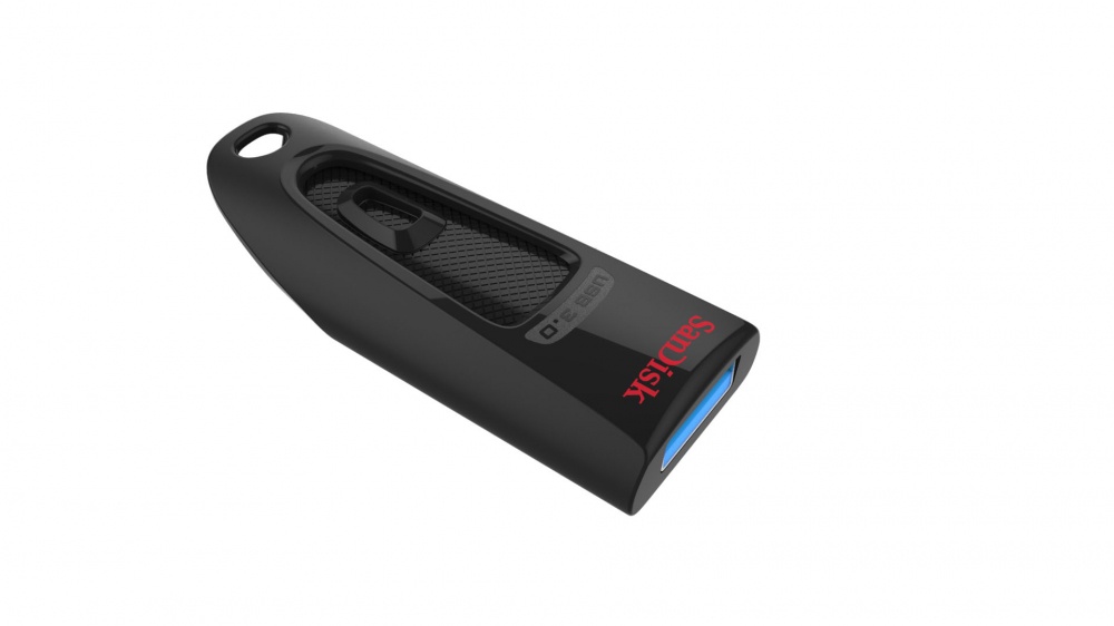 Memoria USB SanDisk Ultra, 32GB, USB 3.0, Negro