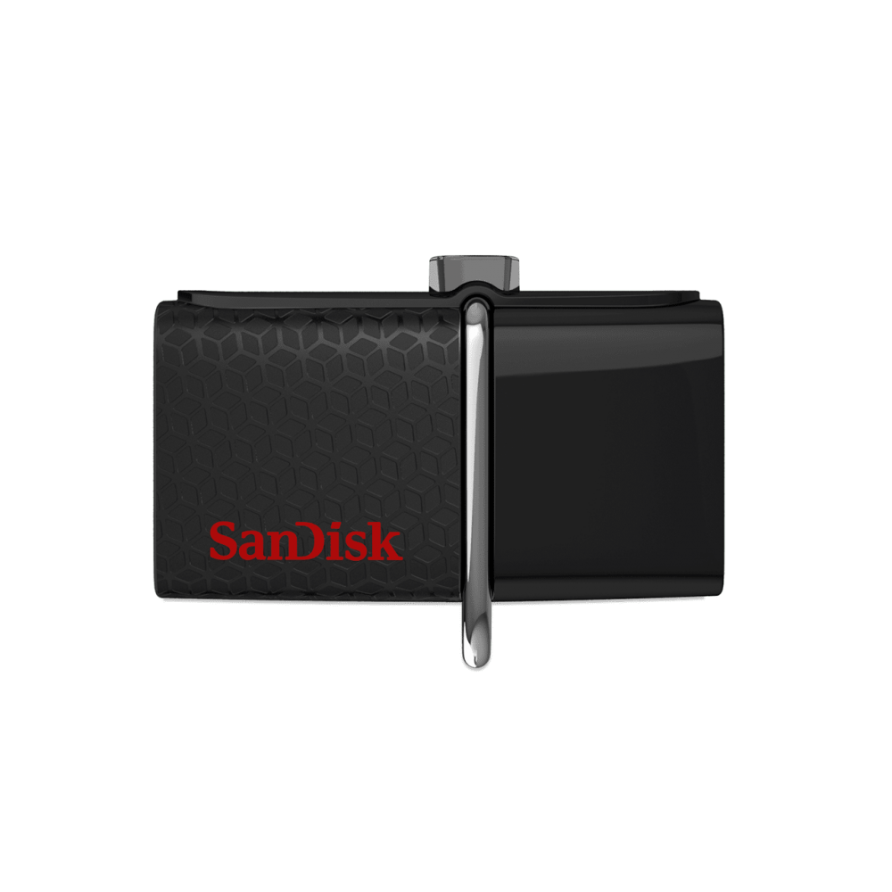 Memoria USB SanDisk Ultra Doble OTG, 64GB, USB 3.0/Micro USB, Negro