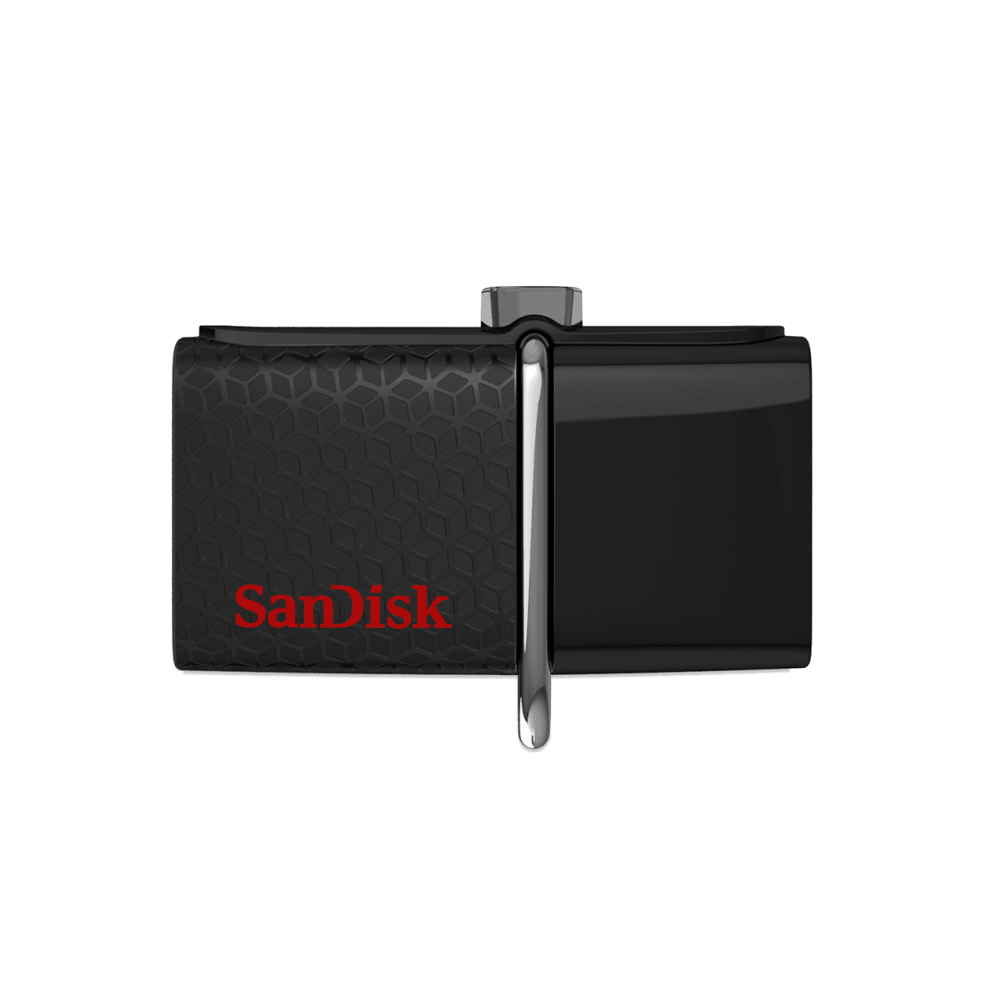 Memoria USB SanDisk Ultra Doble OTG, 64GB, USB 3.0/Micro USB, Negro