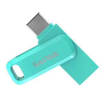 Memoria USB SanDisk Ultra Dual Drive Go, 64GB, USB-A/USB-C 3.0, Lectura 150MB/s, Escritura 150MB/s, Verde