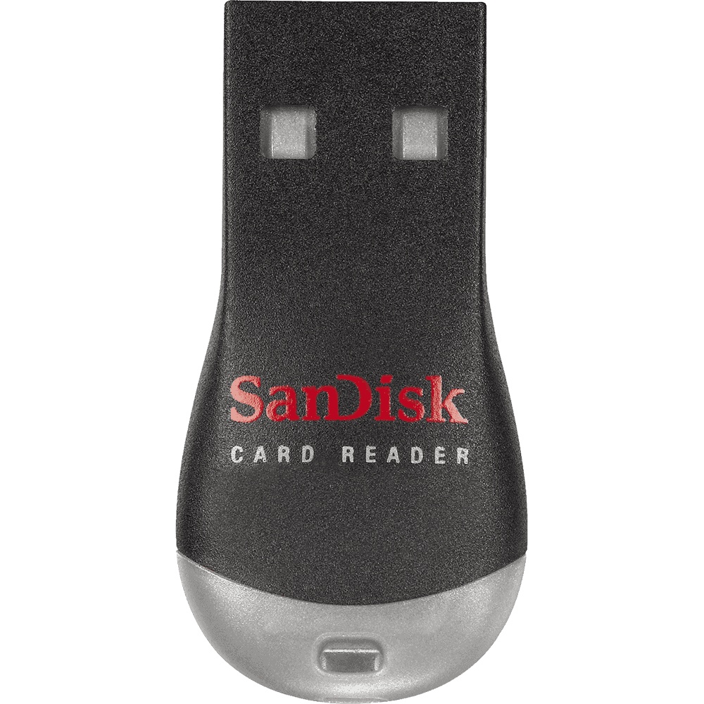 SanDisk Lector de Memoria MobileMate, MicroSD, USB 2.0, Negro