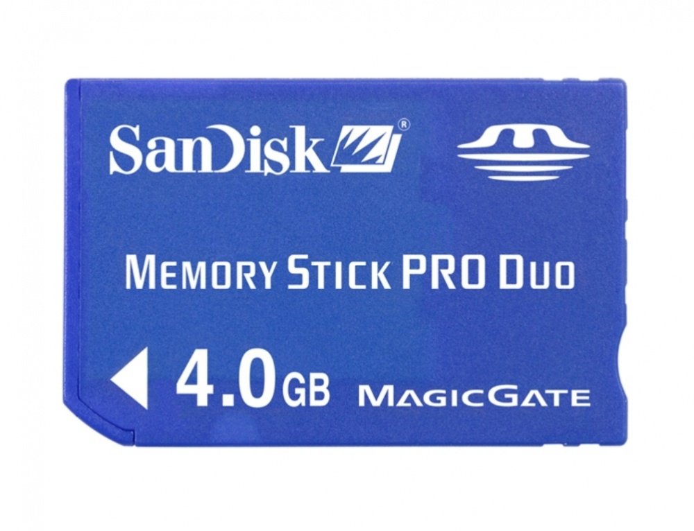 Memoria Flash SanDisk, 4GB Memory Stick Pro Duo